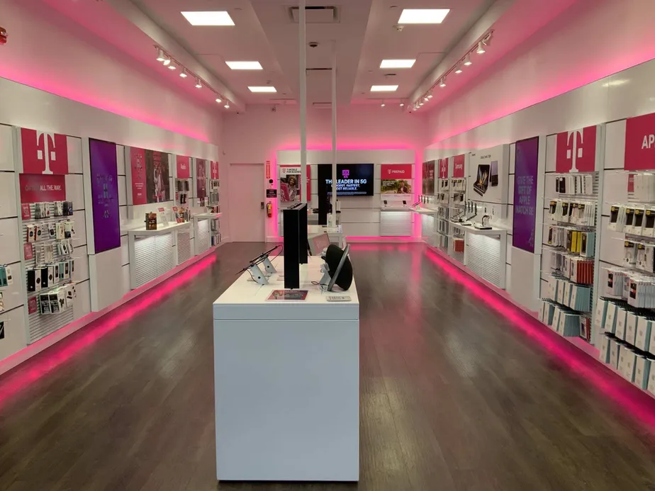 Interior photo of T-Mobile Store at Ridge Hill Shopping Center, Yonkers, NY