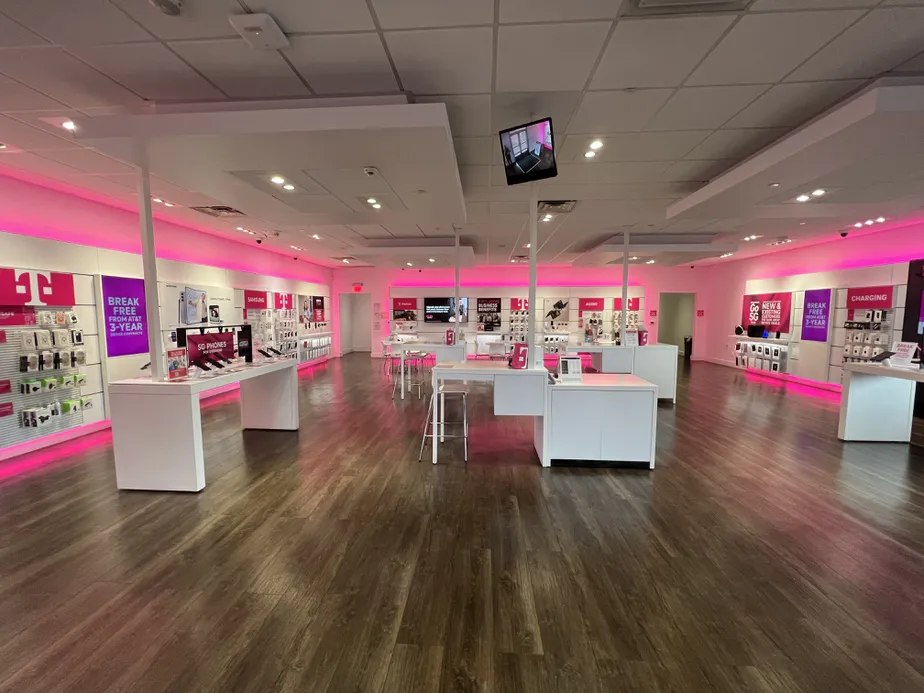 Interior photo of T-Mobile Store at Craig & Jones, Las Vegas, NV