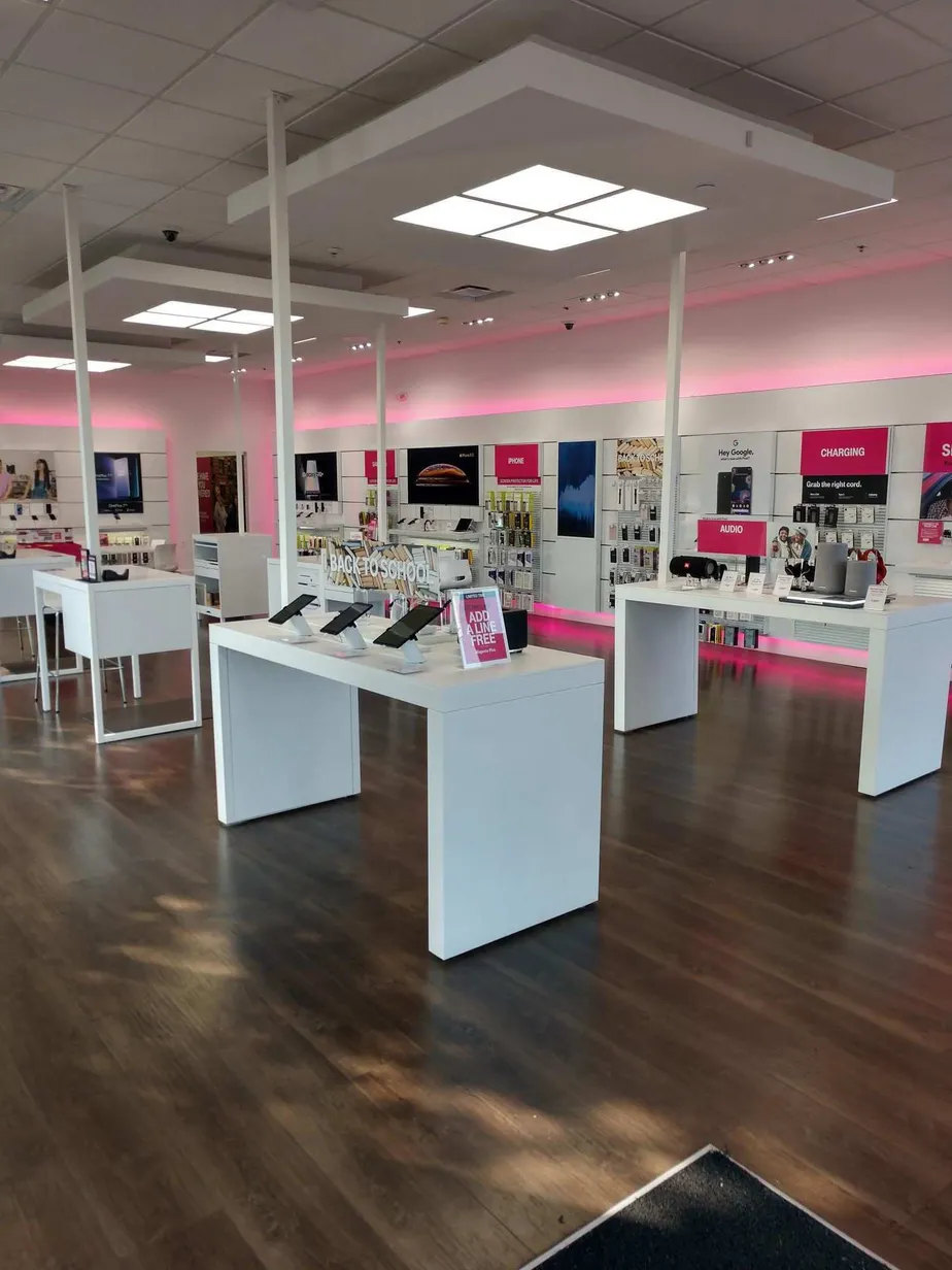 Interior photo of T-Mobile Store at Rt 70 & Haddonfield, Cherry Hill, NJ