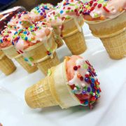 Strawberry Cake Cone, 50mg at Curaleaf Maine Strawberry Cake Cone, 50mg at Curaleaf Maine