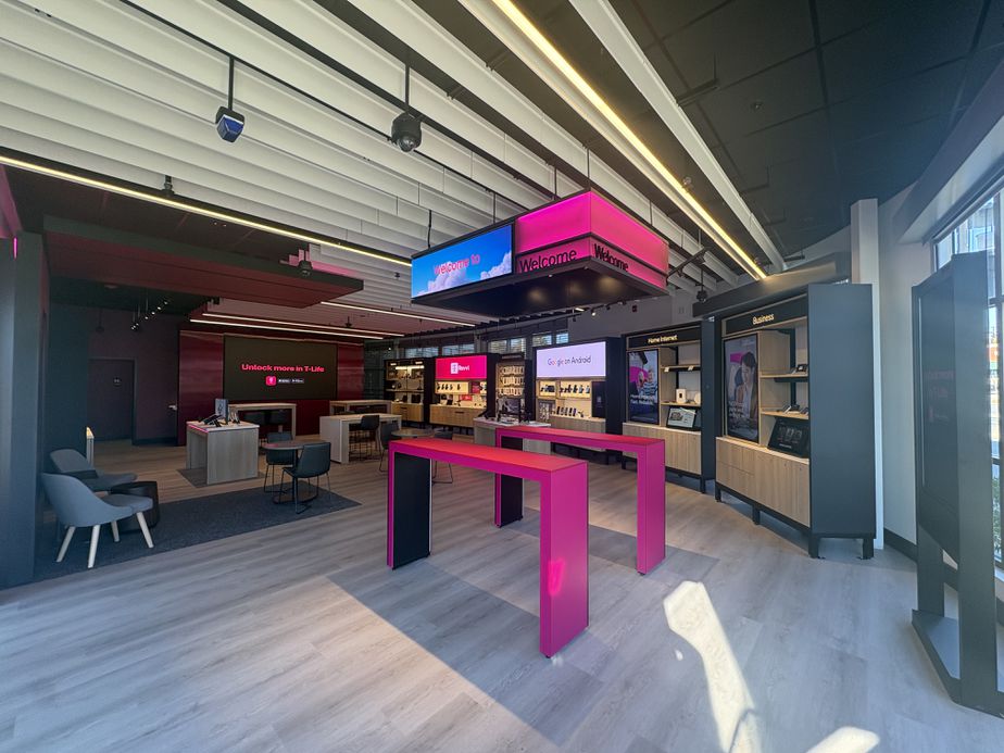 Interior photo of T-Mobile Store at Fairfax Blvd & Main St, Fairfax, VA