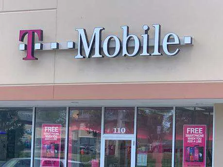 Exterior photo of T-Mobile store at Laporte Ave & Silhavy, Valparaiso, IN