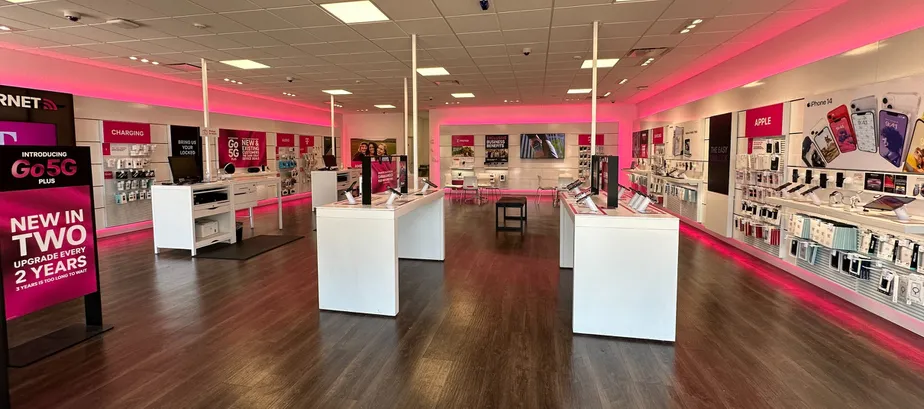 Interior photo of T-Mobile Store at Morse Rd & Northland Rdg Blvd, Columbus, OH