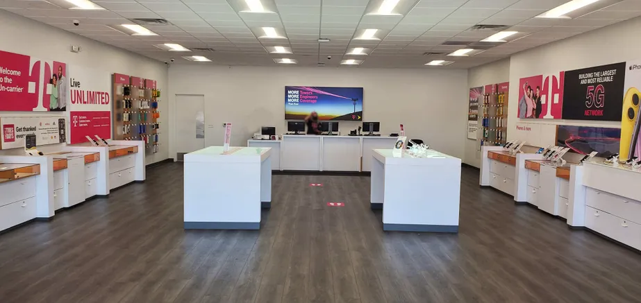 Interior photo of T-Mobile Store at E 17th Ave & Super Plz, Hutchinson, KS