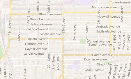 map of 930 23rd St. #B Richmond, CA 94804