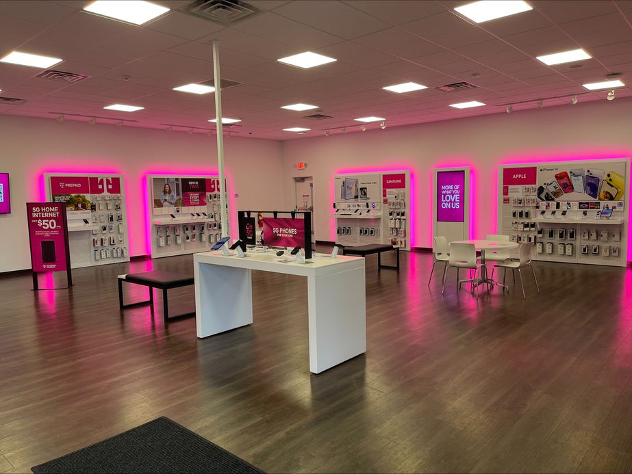  Interior photo of T-Mobile Store at Meadow Greens Shopping Center, Eden, NC 