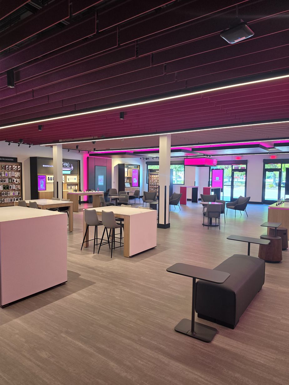  Interior photo of T-Mobile Store at White Oak Village, Richmond, VA 