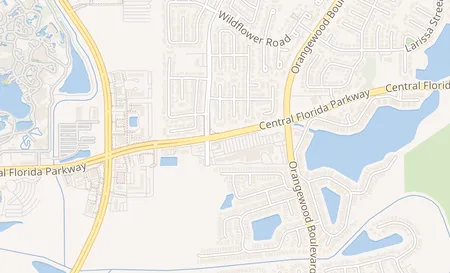 map of 684 Goldenrod Road Orlando, FL 32822