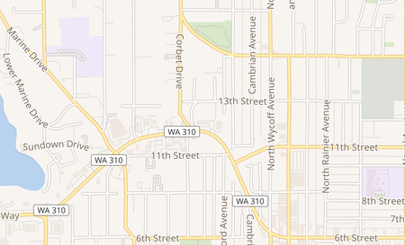 map of 3100 Kitsap Way B Bremerton, WA 98312