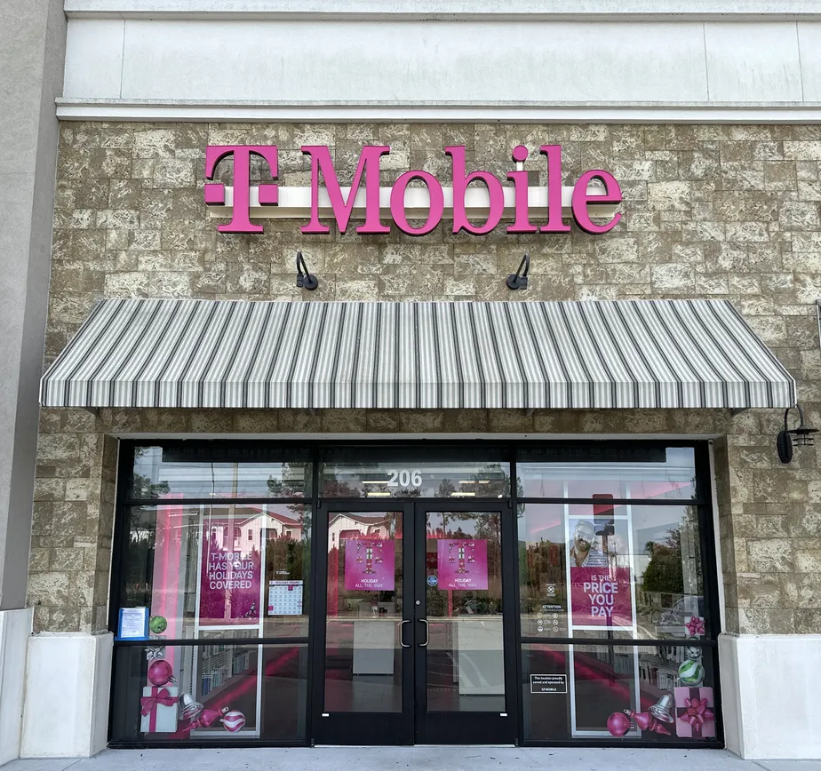 Exterior photo of T-Mobile Store at Shoppes at Murabella, St Augustine, FL