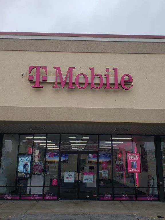 Exterior photo of T-Mobile store at Walton Dr & W Floyd Baker Blvd, Gaffney, SC
