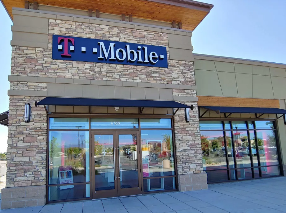 Exterior photo of T-Mobile store at Village At The Peaks, Longmont, CO