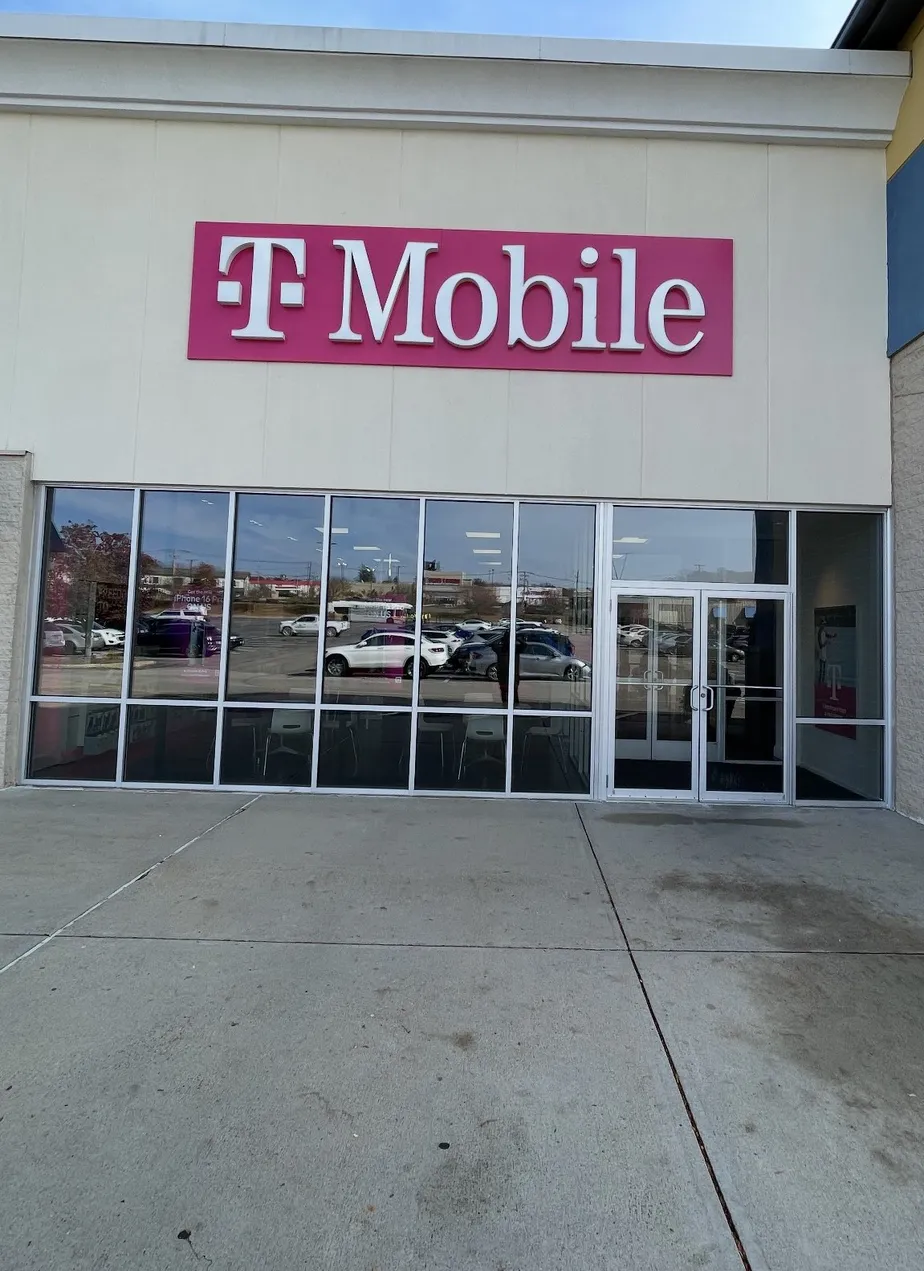  Exterior photo of T-Mobile Store at West Gate Mall, Brockton, MA 