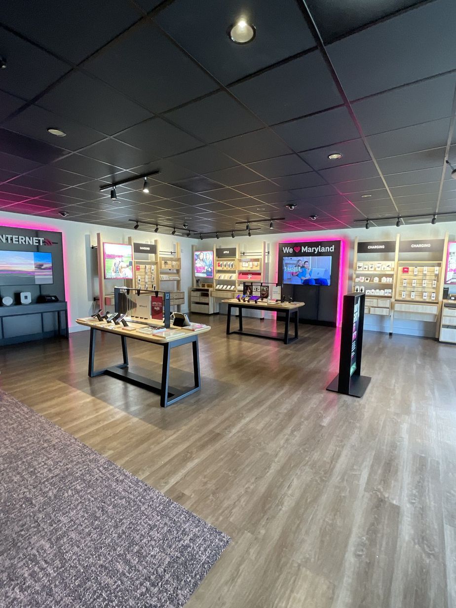 Interior photo of T-Mobile Store at Maugans Avenue, Hagerstown, MD