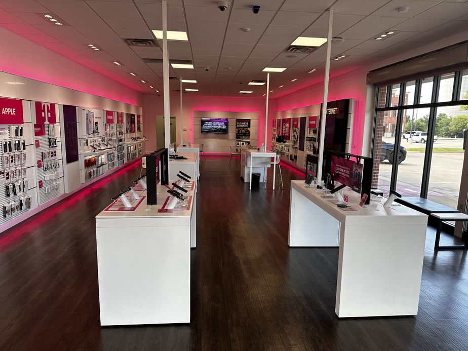 Interior photo of T-Mobile Store at 33rd & Broadway, Edmond, OK