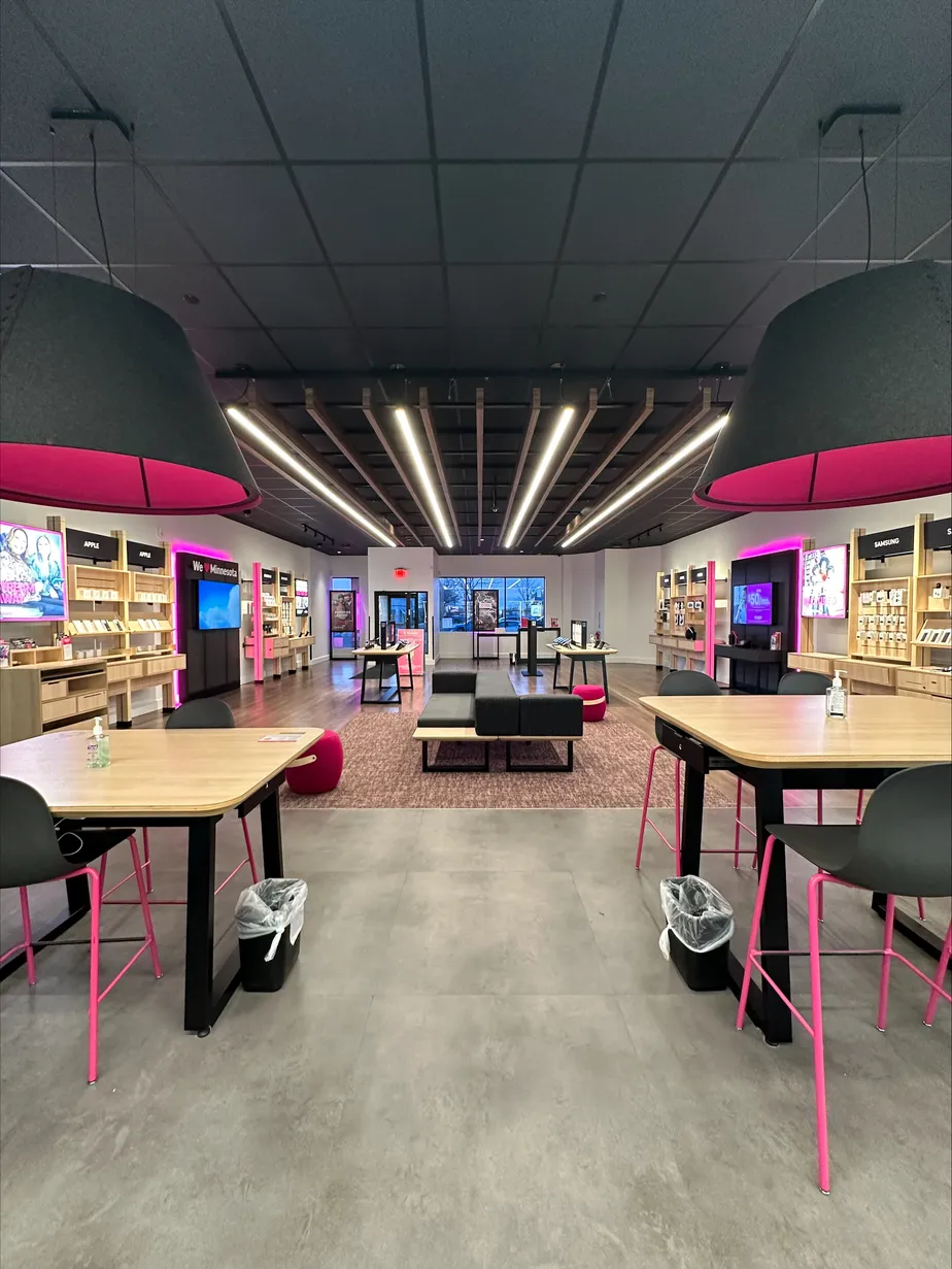  Interior photo of T-Mobile Store at Prairie Center Dr & Flying Cloud Dr, Eden Prairie, MN 