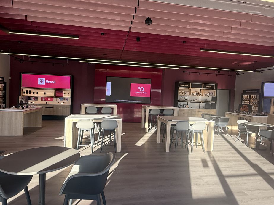 Interior photo of T-Mobile Store at State College & Lincoln, Anaheim, CA