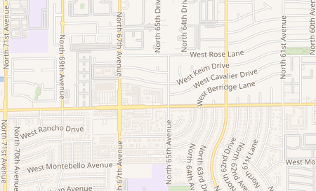 map of 6514 W. Bethany Home Road 3 Glendale, AZ 85301
