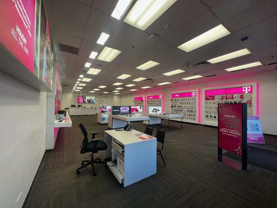 Interior photo of T-Mobile Store at William Floyd Pkwy & Beacon St, Shirley, NY