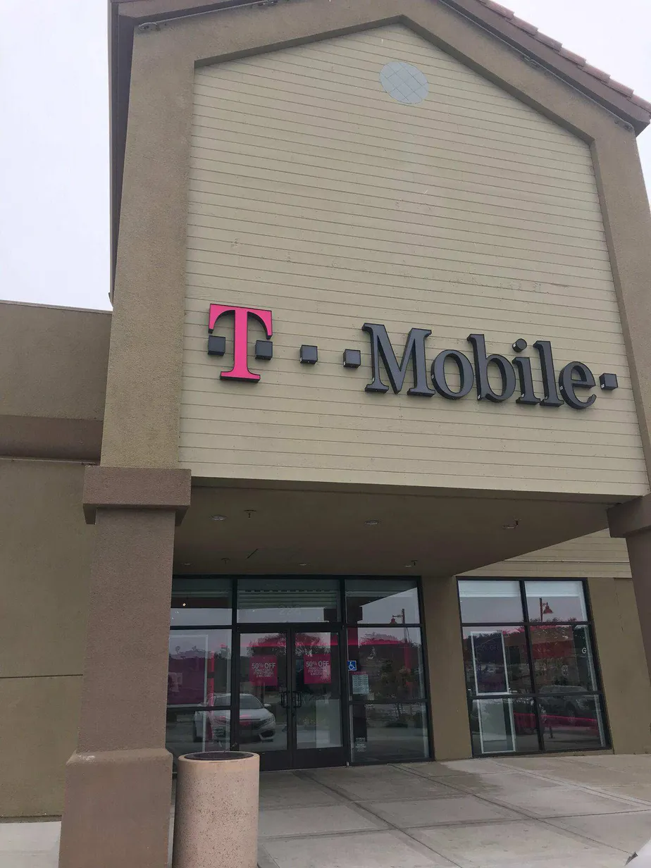 Exterior photo of T-Mobile store at Reservation & Del Monte, Marina, CA