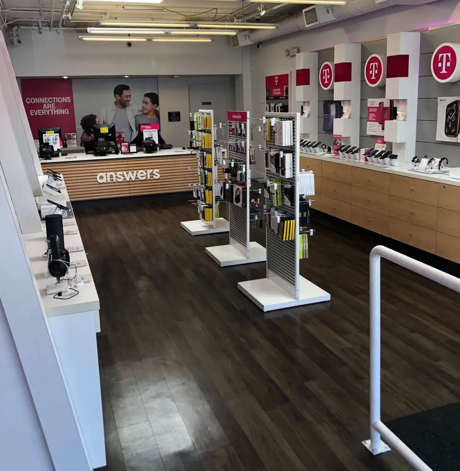 Interior photo of T-Mobile Store at Venice Blvd & Overland Ave, Culver City, CA