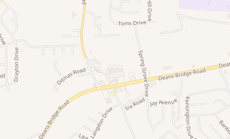 map of 3355 Deans Bridge Rd Augusta, GA 30906