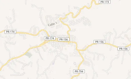 map of 2 Calle Salas Torres Aguas Buenas, PR 00703
