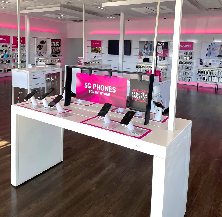 Interior photo of T-Mobile Store at I 35 & Pleasant Run, Desoto, TX