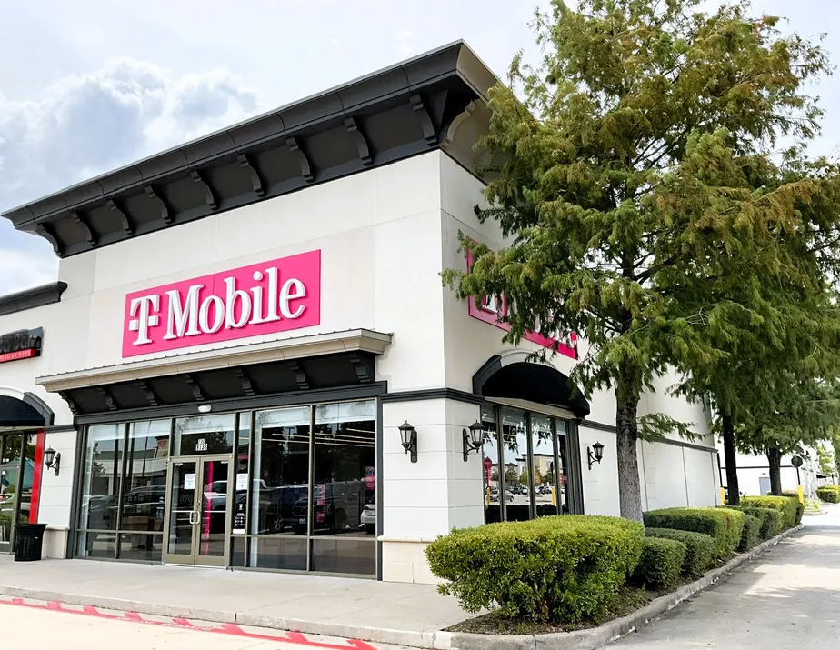 Exterior photo of T-Mobile Store at I-10 & Bunker Hill, Houston, TX