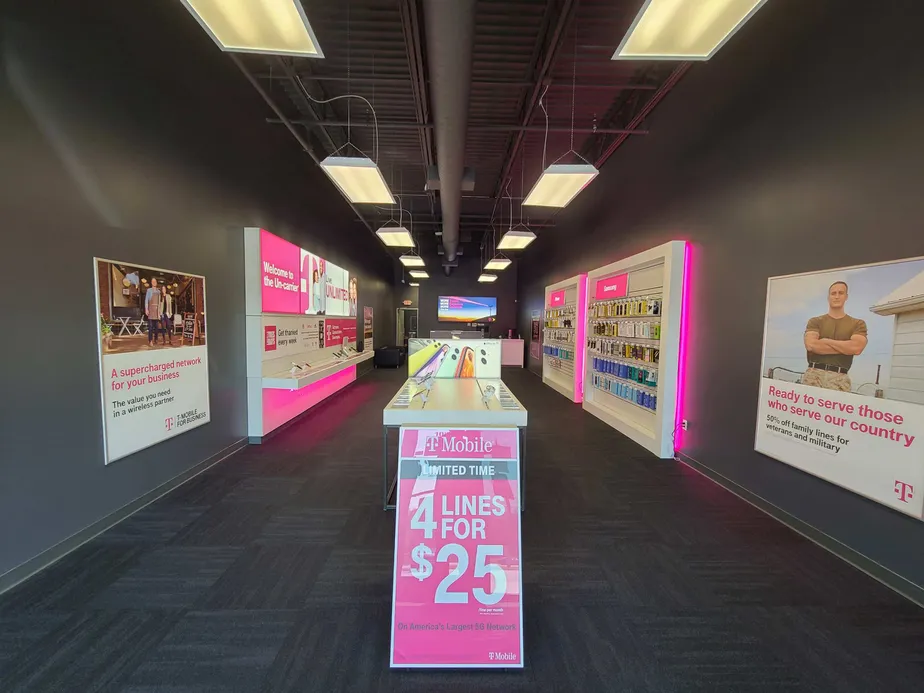 Interior photo of T-Mobile Store at N 180th St & Burke St, Omaha, NE