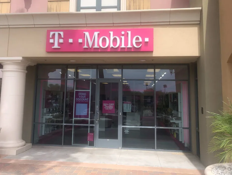 Exterior photo of T-Mobile store at N Dysart Rd & W Camelback Rd, Litchfield Park, AZ