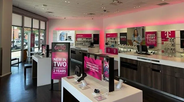 Interior photo of T-Mobile Store at Moreland & Brantley, Atlanta, GA