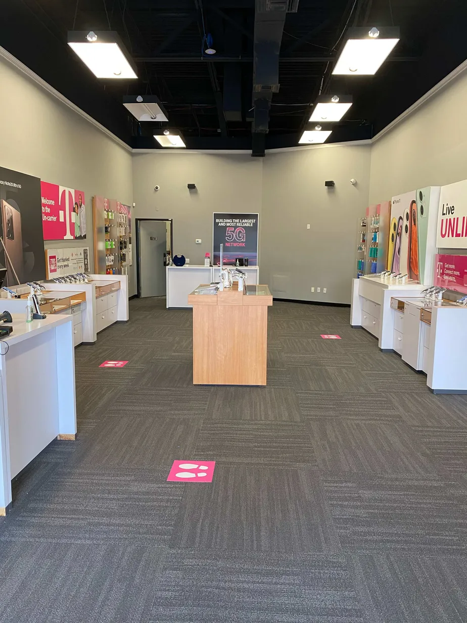 Interior photo of T-Mobile Store at Dysart Rd & W Coronado Rd, Avondale, AZ