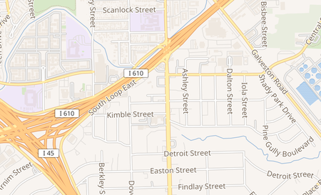 map of 2840 Broadway Suite 103 Houston, TX 77017