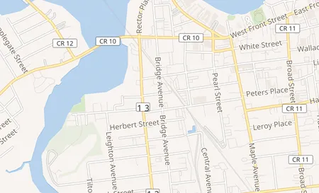 map of 86 Bridge Ave A Red Bank, NJ 07701