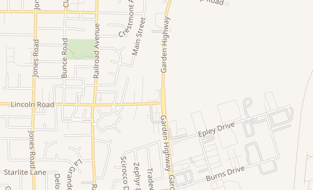 map of 955 Garden Hwy #B Yuba City, CA 95991