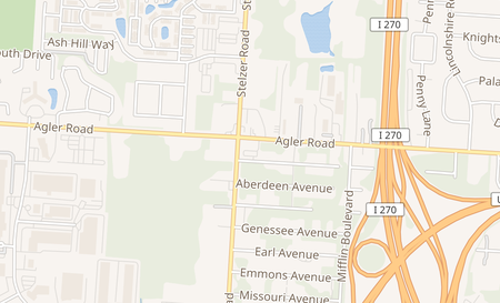 map of 2280 Stelzer Rd Columbus, OH 43219