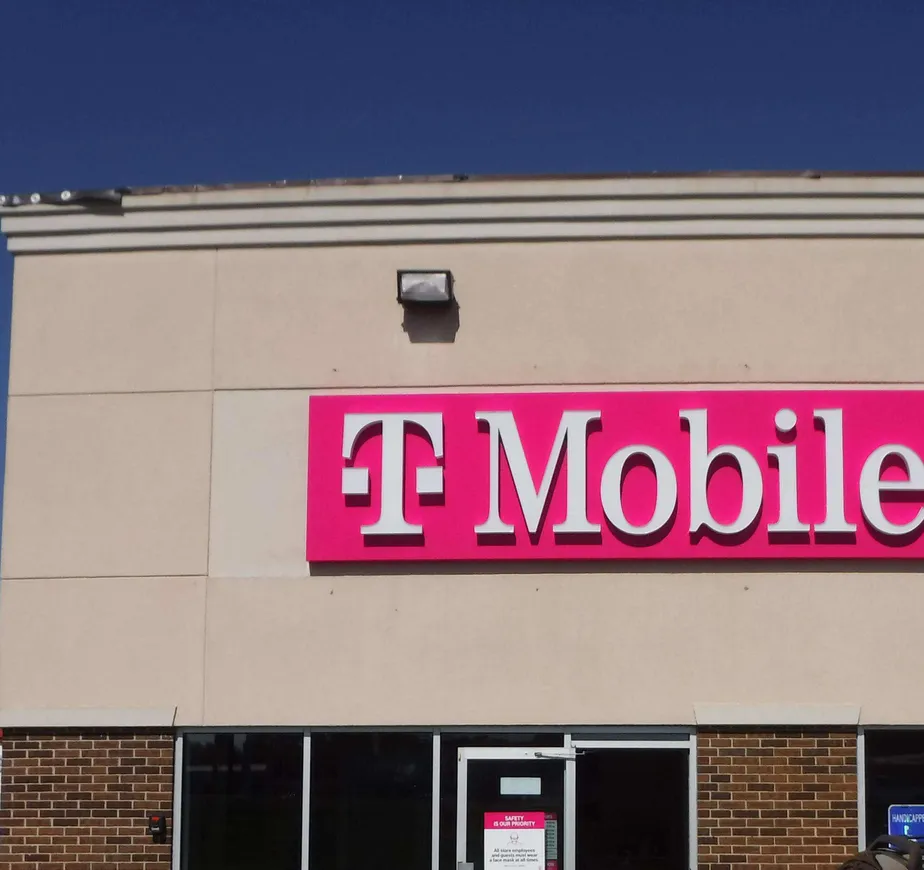 Exterior photo of T-Mobile store at Homer M Adams Pkwy & Buckmaster Ln, Alton, IL