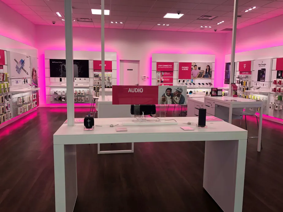 Interior photo of T-Mobile Store at Charleston Towne Center, Charleston, WV