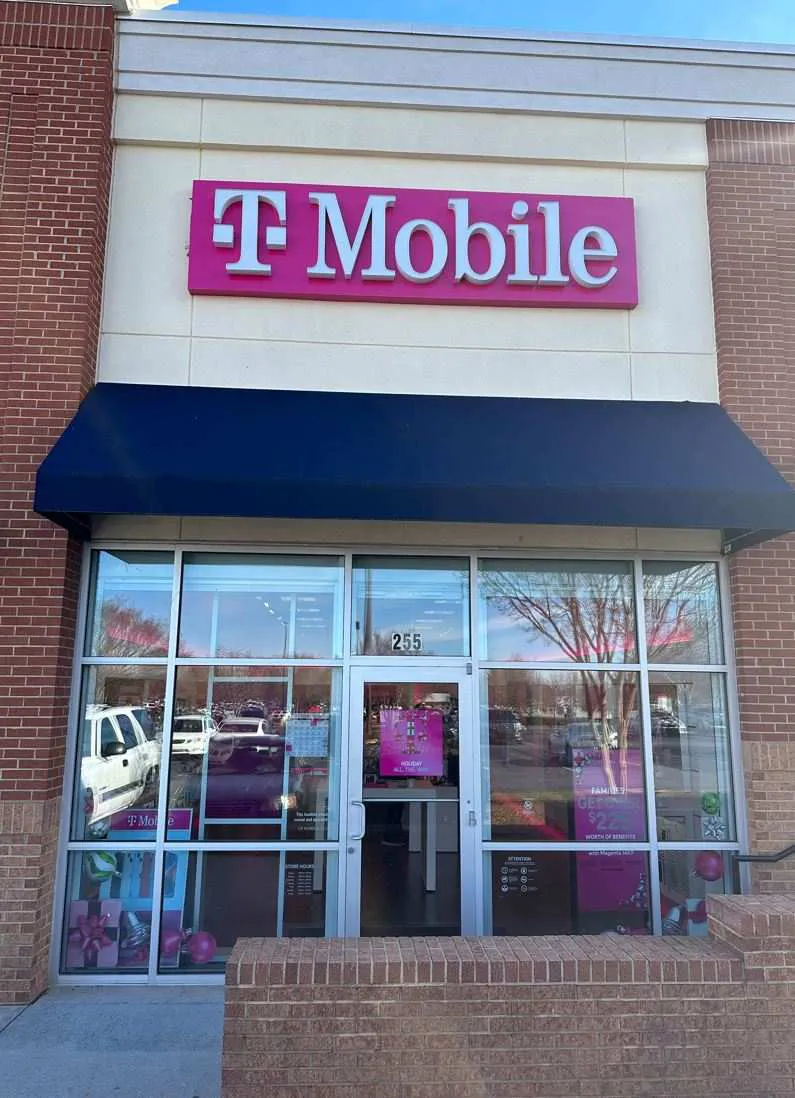 Exterior photo of T-Mobile Store at River Bend Drive, Granite Falls, NC