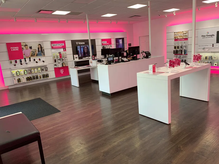 Interior photo of T-Mobile Store at NY 25a & Miller Place Rd, Miller Place, NY