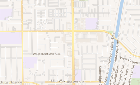 map of 800 S. Harbor Boulevard Santa Ana, CA 92704