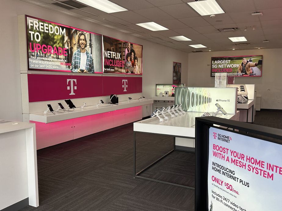 Interior photo of T-Mobile Store at Walmart Dr & Synergy Dr, Uniontown, PA