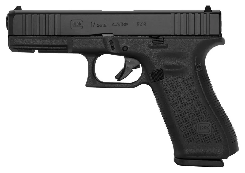 Glock 17 Gen5 9mm 17rd 4.49" Pistol w/ Front Serrations PA175S203 - Glock