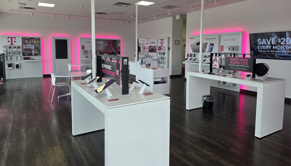 Interior photo of T-Mobile Store at Hwy 491 & Metro, Gallup, NM