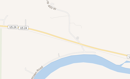 map of 3919 E Market St Logansport, IN 46947