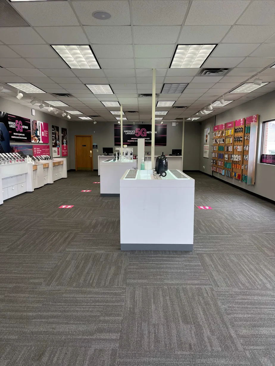 Interior photo of T-Mobile Store at Whalley Ave & Glen View Ter, New Haven, CT