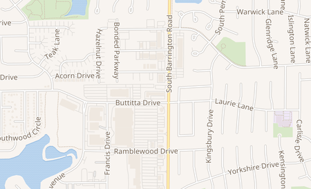 map of 1580 Buttitta Dr Unit A Streamwood, IL 60107