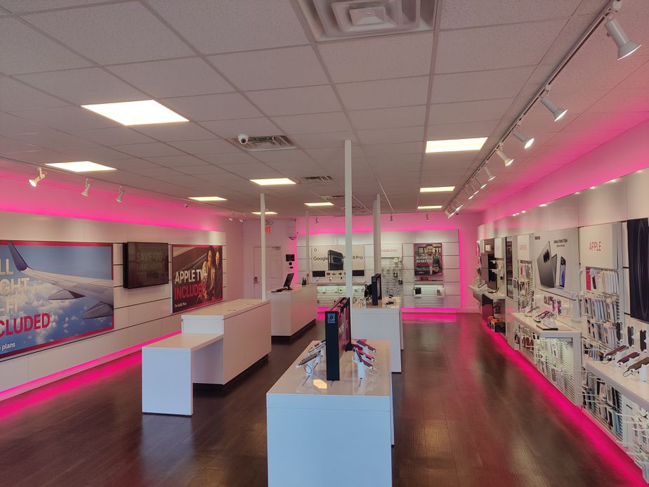 Interior photo of T-Mobile Store at Hempstead Tnpk & Prospect Ave, East Meadow, NY