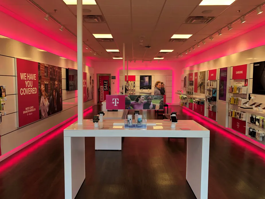 Interior photo of T-Mobile Store at Cibolo Valley Dr & Main St, Cibolo, TX